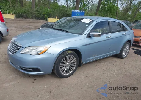 2012 Chrysler 200 Limited из США, поврежденный, VIN 1C3CCBCB7CN175256